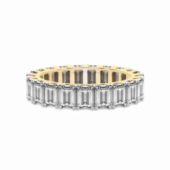 Riley Emerald Lab Diamond Eternity Ring