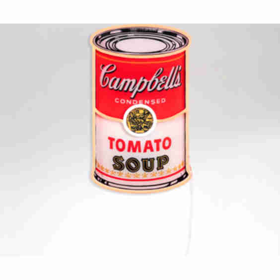 New Campbell Yellowpop x Andy Warhol, Led Neon Sign