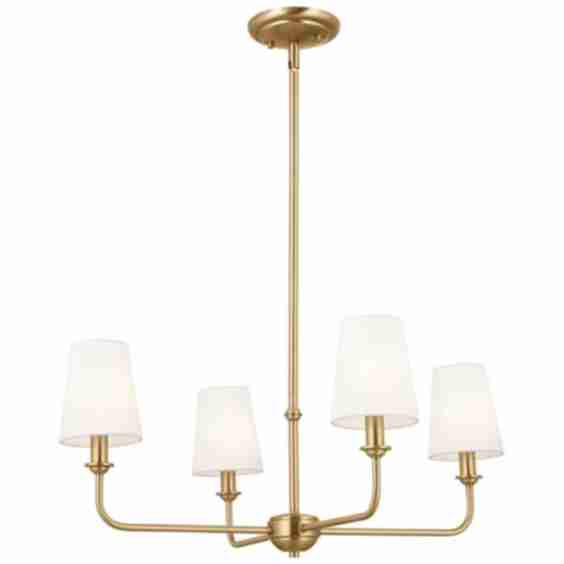 52520BNB - Pallas - 4 Light Chandelier in Traditional Style
