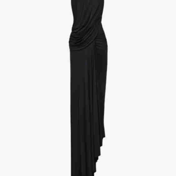 The Gathered Drape Gown