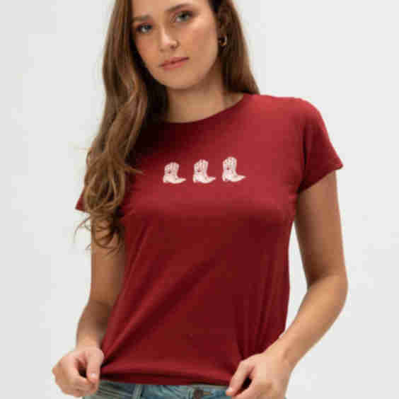 Cotton Boots Loose Tee
