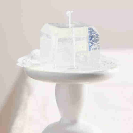 Ice Cube Candle