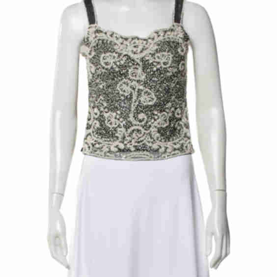 Nylon Patterned Top