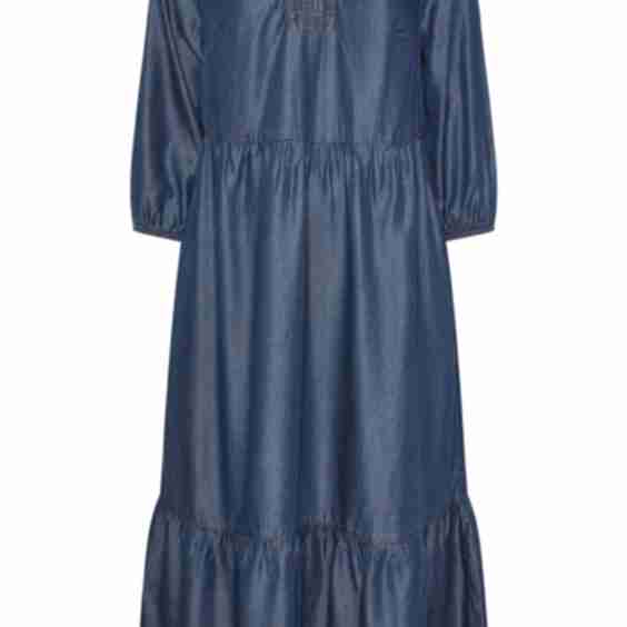 Curve Lyocell Denim Dress