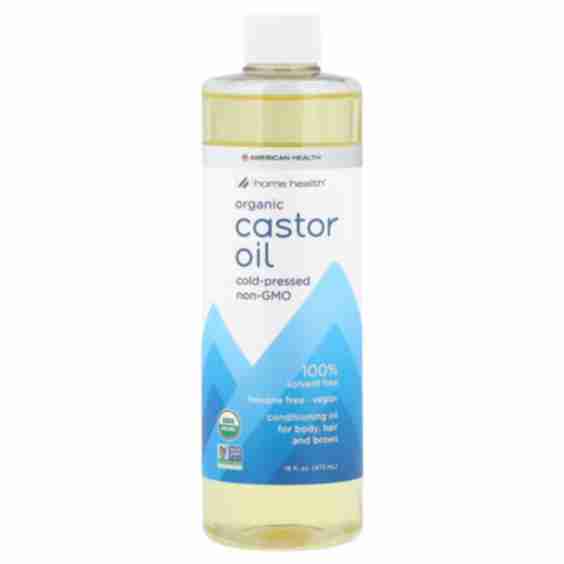Organic Castor Oil, 16 fl oz (473 ml)