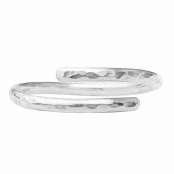 Adjustable Hammered Ring