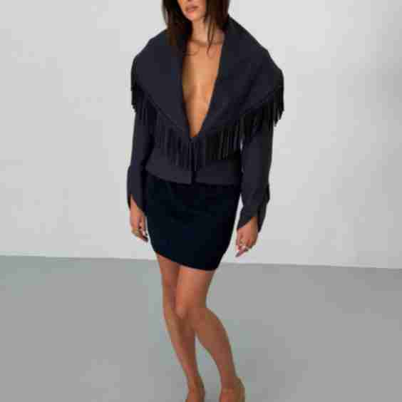 Gaetano Navarra Fall 2003 Fringe Jacket