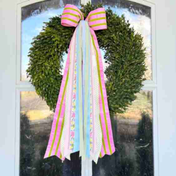 Blushing Blooms Wreath Ribbon