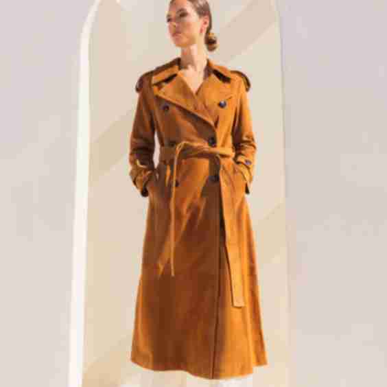 In Motion Suede Coat 