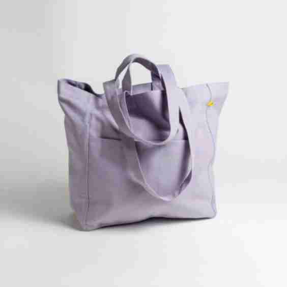 Fluf Box Tote Lavender