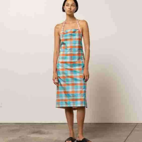 Maia Dress - Mixed Plaids