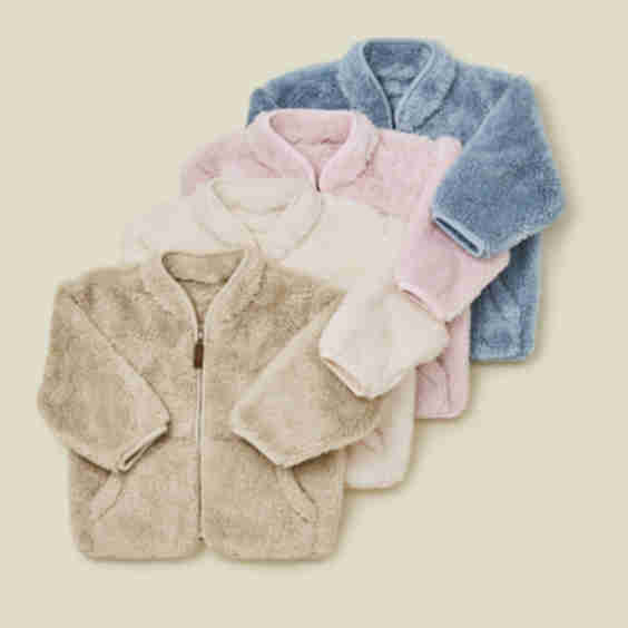 Zip-Up Fleeced Jacket