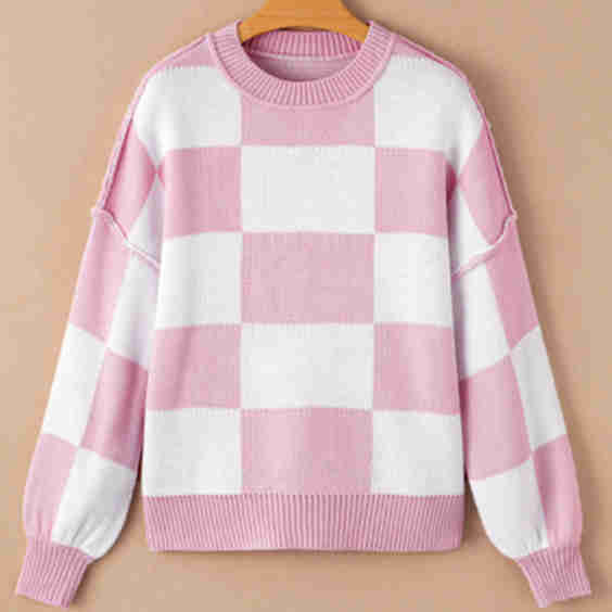 Bishop Checkered Sweater