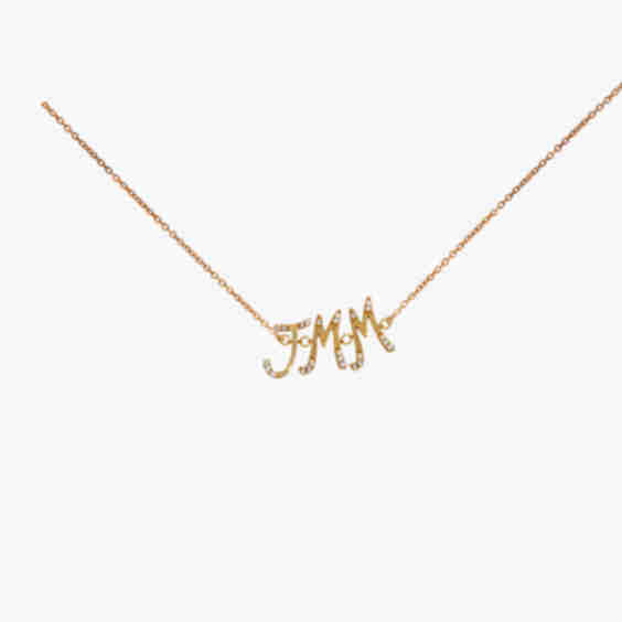 Chain Letters Personalised Necklace