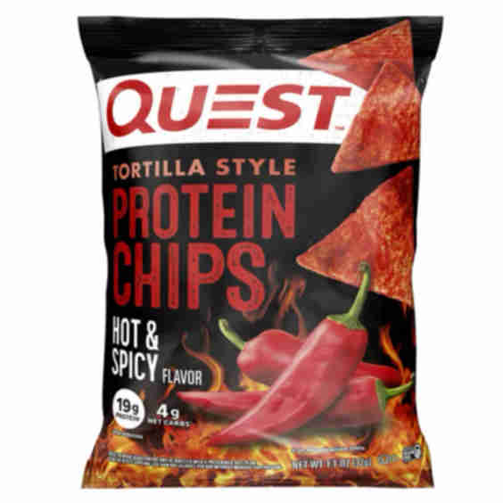 Protein Chips, Hot & Spicy Tortilla Style