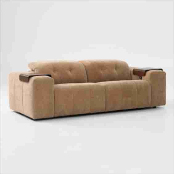 Terrace Dual-Power 2-Piece Reclining Sofa with Tray Tables