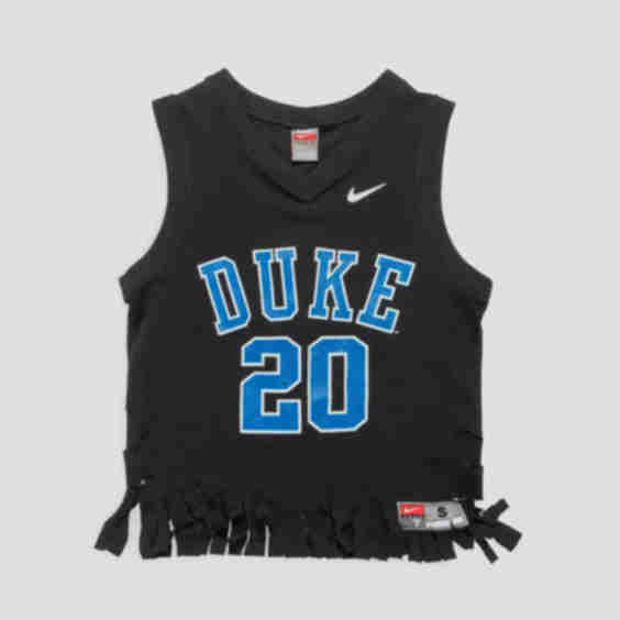 Vintage Basketball Fringe Jersey