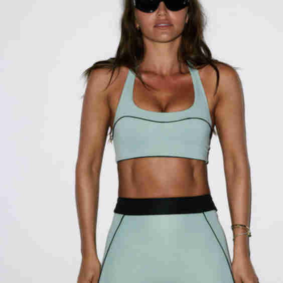 The Piped Halter Top