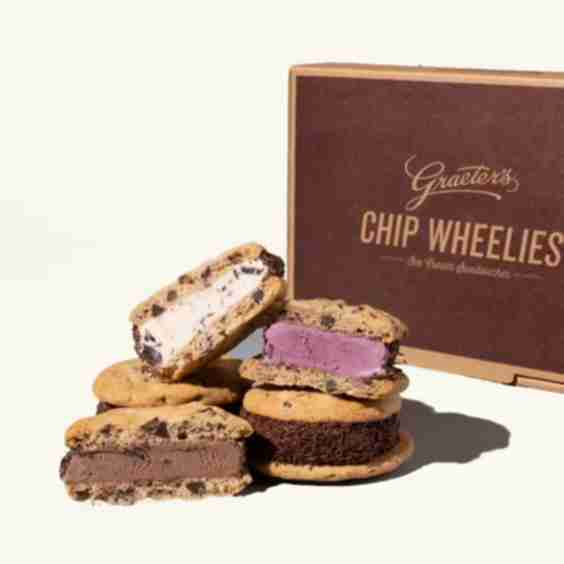 “Chip Wheelies” Ice Cream Sandwiches