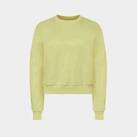 French Terry Cheer Crew Neck Sweatshirt