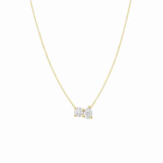 Deux Pierres Necklace