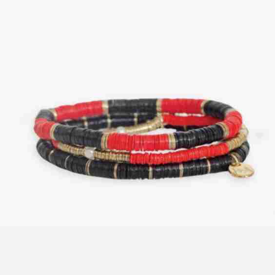 Grace Game Day Sequin Bracelet Stack of 3