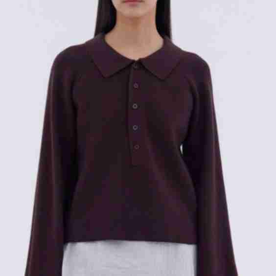 Maude Half Button Oversized Sweater