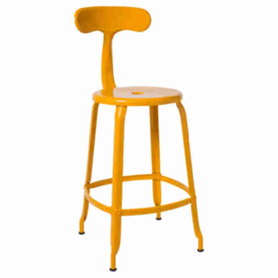 Metal Bar & Counter Chair H75cm