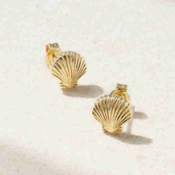 Mini Venus 14-Karat  Earrings