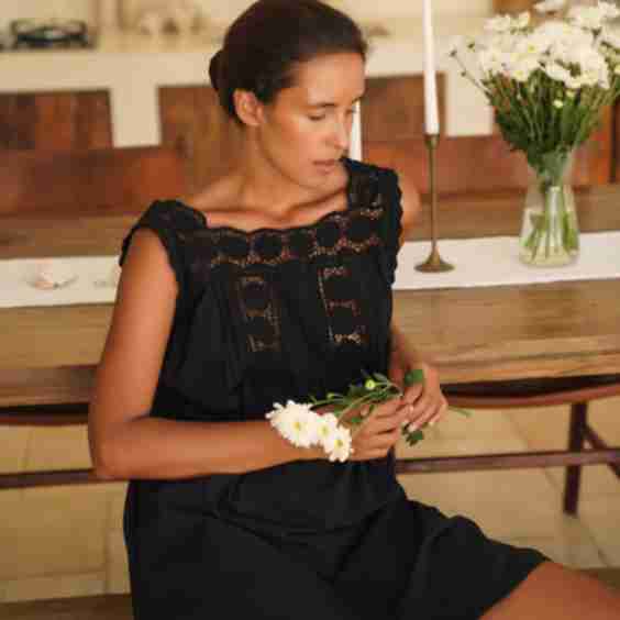 Daisy Cotton Mini Dress