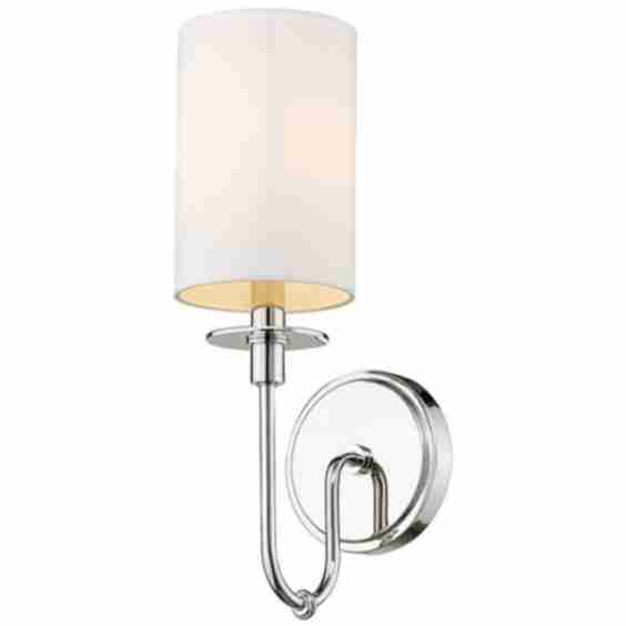 Polished 1 Light Wall Sconce