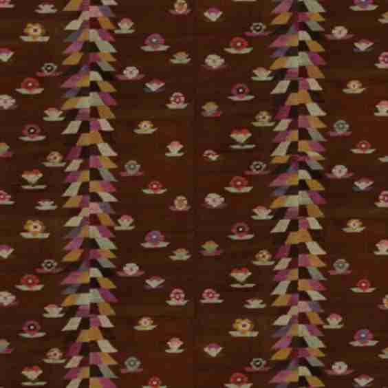 Cacao Flowers Frazada Fabric