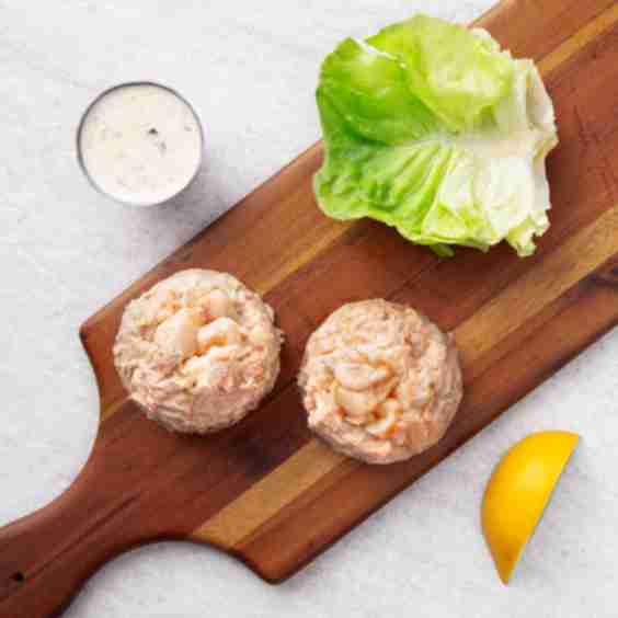 Jumbo Lump Crab Cakes 4 oz. Portions