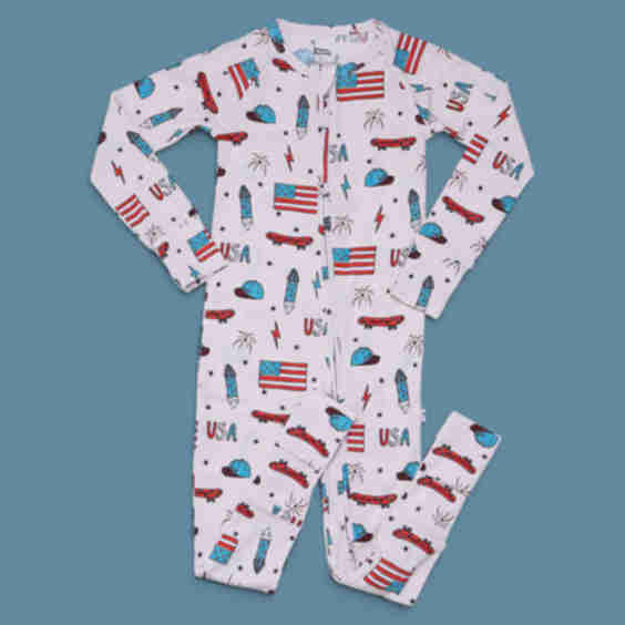 Star Spangled Skate Dream Romper