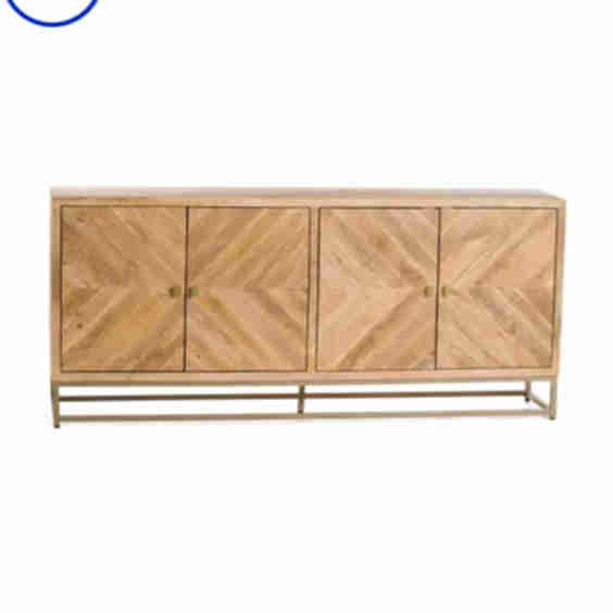 68in Solid Mango Wood Madrigal Sideboard