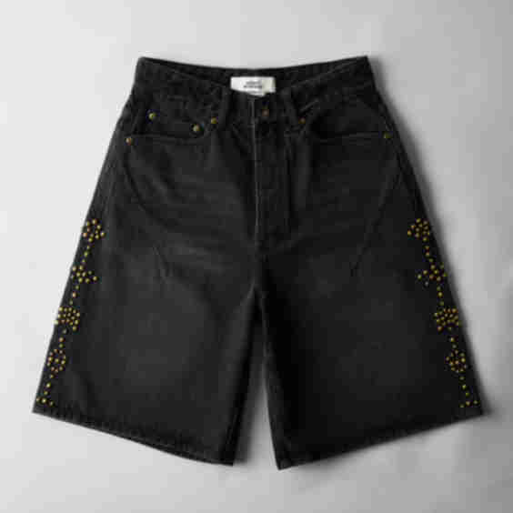 Rivet Chainstitch Selvedge Denim Shorts