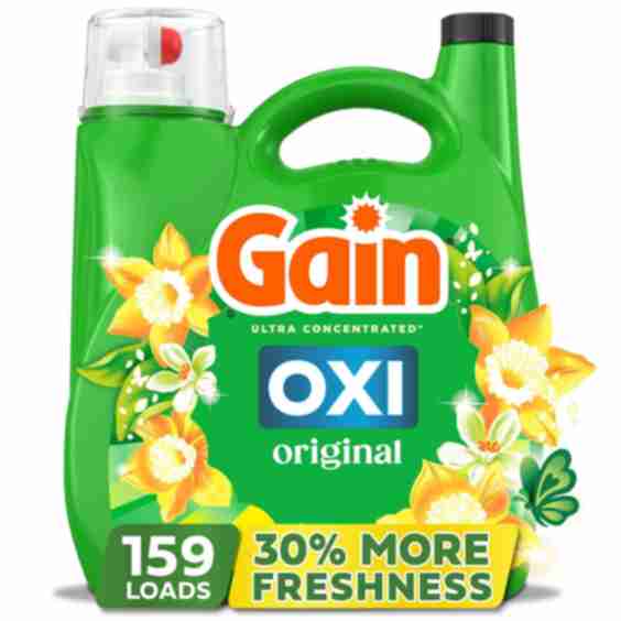 Gain x Oxi Liquid Laundry Detergent, Original