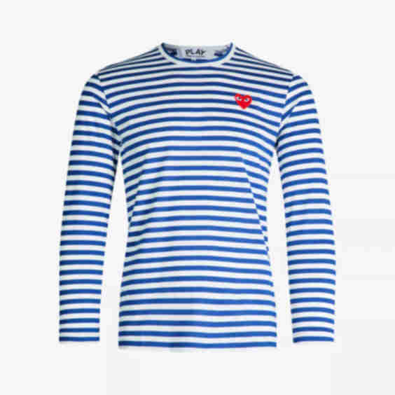 Striped Cotton-Jersey Top