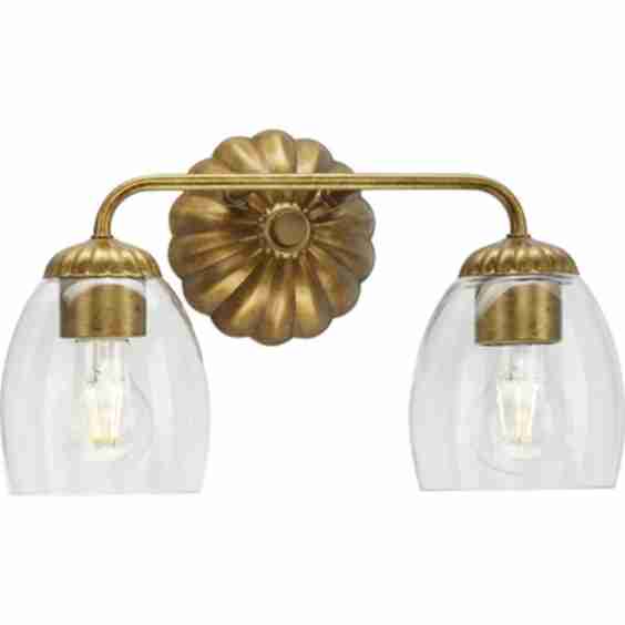  2-Light Bath & Vanity Light