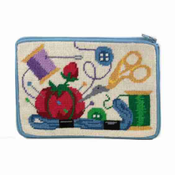 Cosmetic Purse Sewing Needlepoint Kit