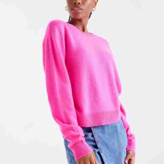 Maila Long Sleeve 100 Cashmere Sweater