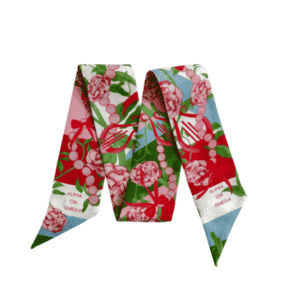 Chi Omega Heirloom Scarflette