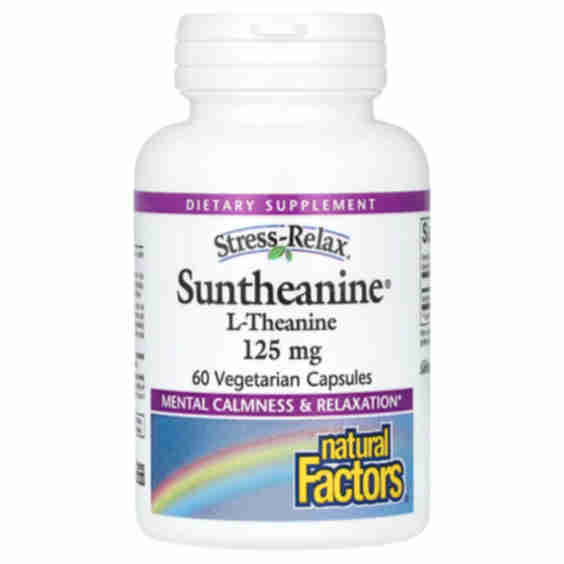 Suntheanine L-Theanine Stress-Relax, 125 mg 