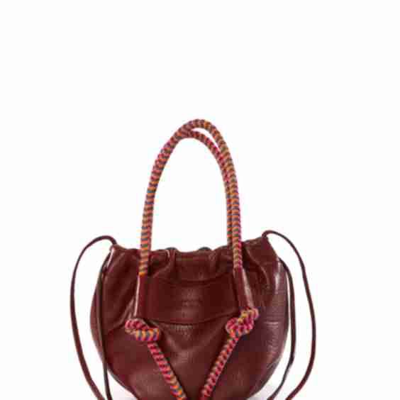 Irupe Medium Leather Bag