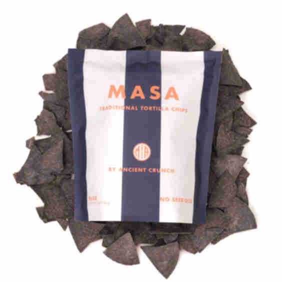 Masa Blue Tortilla Chips 5oz x 4 Bags