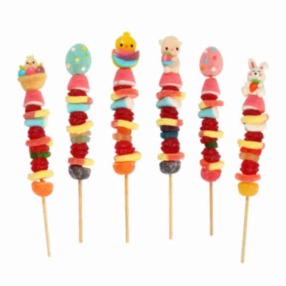 Easter Gummy Kabobs