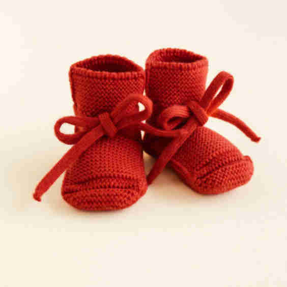 Knit Booties 