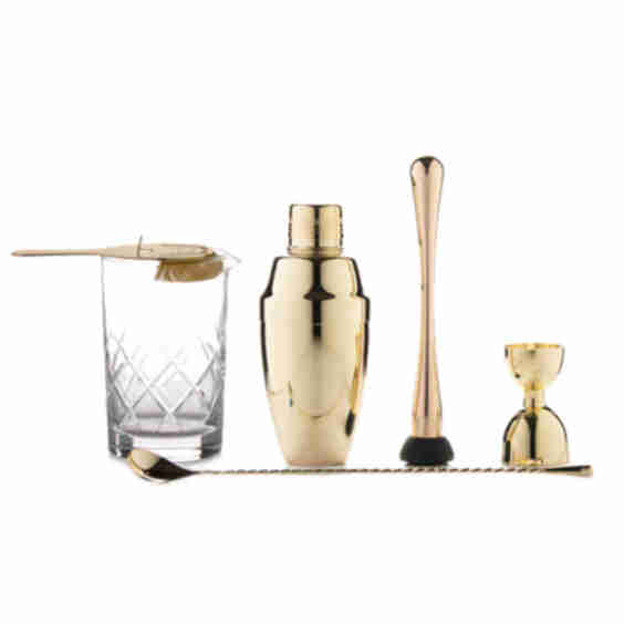Deluxe Gold Bar Tools Set 