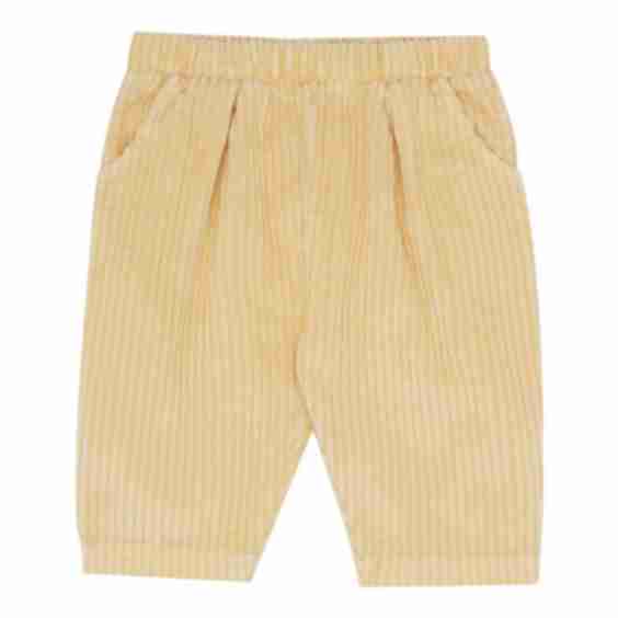 Yellow Corduroy Baby Trousers