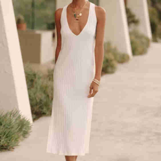 Reversible Cover-Up Midi Dress